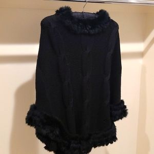 Armani jeans poncho
